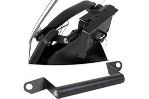 Deror Motorcycle Navigation Bracket Black Replacement Fit for Triumph Tiger 900 RALLY PRO 2020