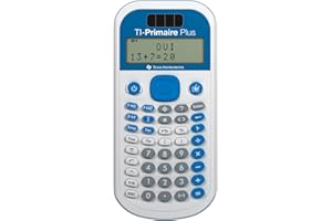 TEXAS INSTRUMENTS Texas Instrument TI-Primaire Plus Calculatrice Scientifique Blanc