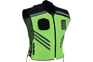 Profirst Global High Visibility Vest Waterproof Hi-Viz Waistcoat 4 Front Pocket Safety Jacket Hi-Viz For Mens