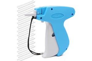 DAWA Etikettierpistole, Standard-Preis-/Etikettierpistole mit 5000 Kunststoffstiften für Kleidung, Socken, Hut