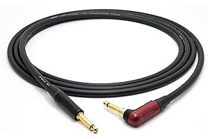 enoaudio Mogami 3368 Chitarra/Basso Cavo professionale | Neutrik Gold Silent Switch TS angolare – TS | HiFi - 3,0 m