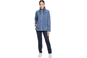 Leo Corsetteria Tuta donna invernale felpata calda per signora con zip cerniera tasche e pantaloni lunghi F.lli Campagnolo 8Q76285
