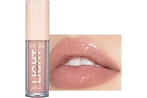 HIVETZ Tinted Lip Balm, Plumper Gloss, Nude Stain, Long Lasting Light Color Clear Plumper, Liquid Lipsticks, Oil Tint, Pink Gloss for Sexy Lips (#803)