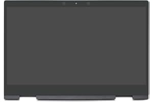 FTDLCD® 15.6 Inches FHD IPS LED LCD Touch Screen Digitizer Display Assembly + Bezel Replacement for HP ENVY x360 15-bq Series bq100na 15-bq101na 15-bq150na