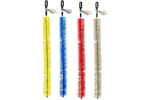 WARESHARK Long Handle Easy Reach Radiator Cleaning Bristle Brush Dust Duster Cleaner Flexible Radiator Brush with Bristles for Better Cleaning 70cm