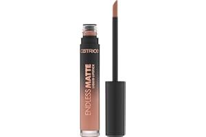 Catrice Barra de labios líquida Endless Matte, de larga duración, matificante, secado rápido, color intenso, mate (4.5ml)