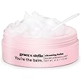 grace & stella Cleansing Balm - Makeup Remover Balm - Moisturizing Oil Based Cleanser to Melt Makeup - Deep Cleansing Make Up Remover Balm, Vegan Fragrance Free Face Balm Cleanser (41 g/1.5 oz)