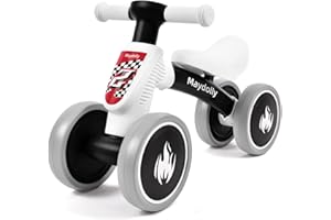 Maydolly Kinder Laufrad,Baby Fahrrad für Kleinkinder Alter 12-24 Monate,Baby Rutschrad,Kleinkinder erstes Fahrrad