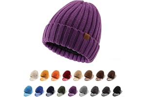 Magracy Men's Beanie Hat Winter Thermal Hat for Men Women Classic Knit Hat