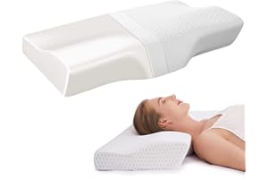 BDTFO Premium Memory Foam Pillow - Orthopedic Support For Neck Shoulder Pain, Ergonomic Posture Cervical Pillow for Sleeping, Neck Pillow for Side, Back and Stomach Sleepers