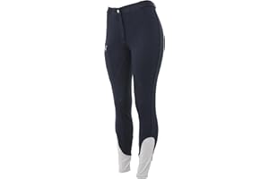 Horze Women Breeches Felicia, Fullgrip Breeches with Pockets & Belt Loops