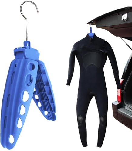Gruccia Multiuso Mares Per Abiti - Con Aste Inclinate E Ganci Per Accessori, Ideale Per Subacquea - 5