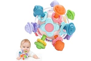 Venditer Zabawki dla noworodka, w wieku 0-3 miesięcy, grzechotka, 3-6 6-9 miesięcy, Montessori, zabawa dla dzieci, 0-6 miesięcy, zabawki sensoryczne, dla noworodków, 0-12 miesięcy