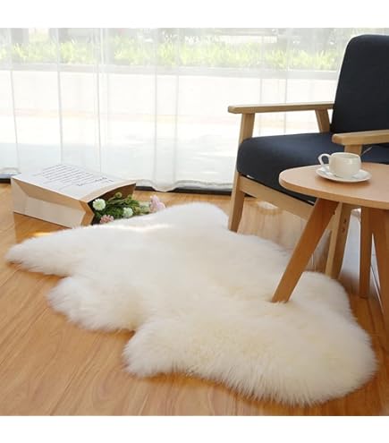100% Genuine Sheepskin Rug Lambskin Rug Wool Extra Large | BIG W - View #8