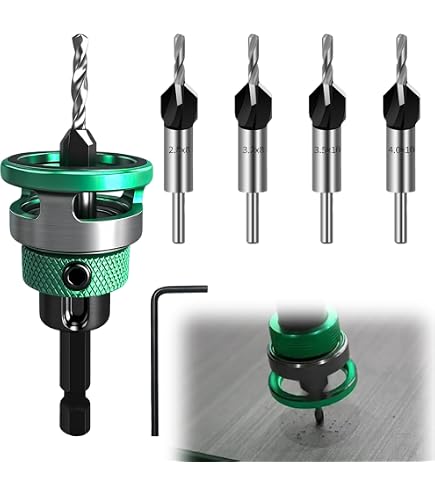 Lichamp M2 Bohrer-Set 29-teilig - 1/16" Bis 1/2", HSS Kobalt, Für Edelstahl, Gusseisen, Hartmetall