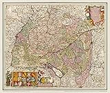 Image de Historische Karte: Baden-Württemberg 1689