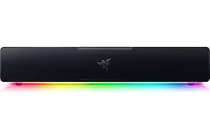 Razer Leviathan V2 X - Soundbar per PC Gaming (Con driver a gamma completa, Design potente e compatto, Alimentazione e streaming audio tramite USB di tipo C, Bluetooth 5.0) Nero