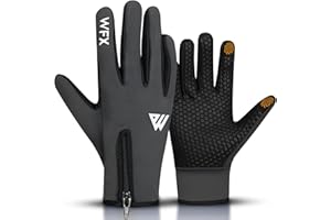 WESTWOOD FOX WFX Guantes de Invierno para Pantalla táctil, Antideslizantes, cálidos, Cortavientos, térmicos, Deportes y Ciclismo, para Hombre y Mujer