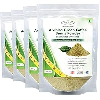 Sinew Nutrition Green Coffee Beans Powder for Weight Management - 200 g (Pack of 4)