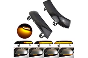 Malcayang dinamiche indicatori di direzione una coppia specchio luci led per Golf 5 GTI Eos Jetta Passat B6 Sharan Superb Alhambra
