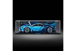 YDDY Schaukasten für Lego Technik Bugatti Chiron 42083 Acryl Vitrine Lego Technik (Nicht Enthalten Lego Modell)