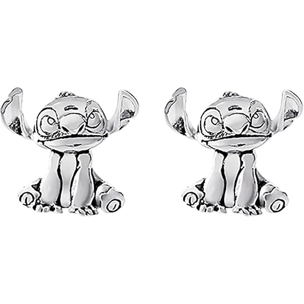 Lilo & Stitch - Disney Halsketting - Stitch - zilver