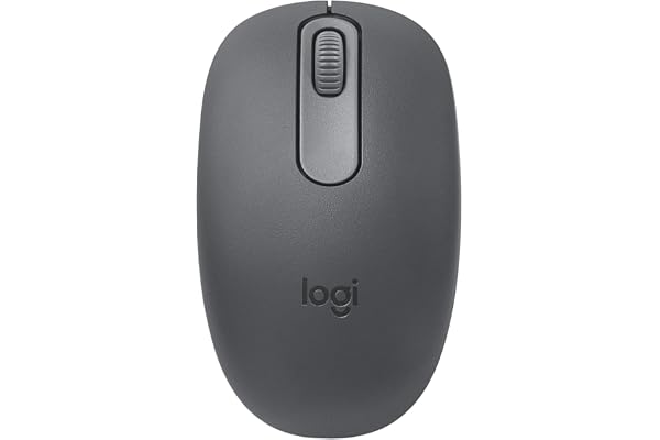 Logitech M196 Bluetooth Wireless Mouse, Compact and Portable Mouse for Laptops, Tablets and More, 12-Month Battery, Smooth Tr