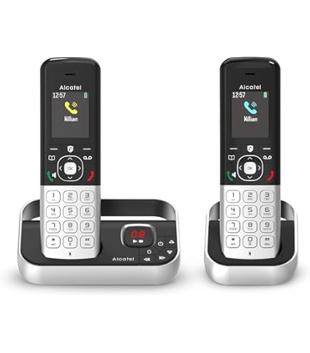 Téléphone Sans Fil Panasonic Duo DECT Blanc – Modèle KX-TGC422 Avec Répondeur
