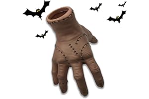 Atsmoce®Addams Hand Main Mercredi Addams Produits Dérivés de Séries Télévisées Américaines Populaires, Accessoires de Jeu de Rôle, Décorations d'horreur d'halloween (A)
