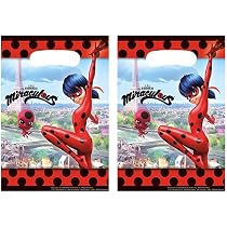 Cartons Invitation Coccinelle AMSCAN - Lot De 8 Avec Enveloppes, Coloré