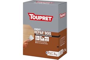 TOUPRET Enduit Repar'Bois Poudre 1kg