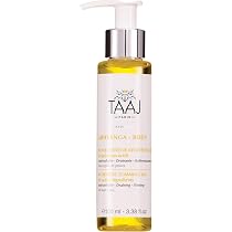 TAAJ Délhicieuse Trockenöl – Für Körper, Gesicht & Haare, 96% Natürliche Inhaltsstoffe, 100 Ml, Vegan