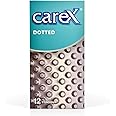 Carex Dotted Condoms | Specially Designed Dots To Heighten Excitement | 12 Count