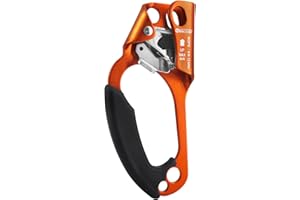 NewDoar Hand Ascender Rock Climbing Tree Arborist Rappel Gear Equipo Abrazadera de Cuerda para Cuerda de 8~12MM
