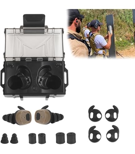 Bouchons Oreille électroniques 3m 3M Peltor EEP-100 Bouchons Oreille Électroniques Orange - Chasse Tir Protection Protection Auditive Chasse Tir