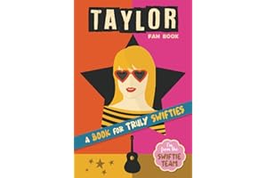 Taylor Fan Book: Taylor Swift book for Swifties with curiosities, questions, biography and more. Taylor Swift book gifts. Taylor Swift gifts tweens