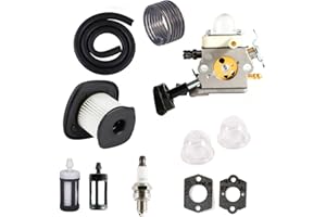 Mikatesi BG86 Carburetor for STIHL SH86 SH86C BG86 BG86C BG86CE BG86Z BG86CEZ Leaf Blower Replace Zama C1M-S261B C1M-S261C 4241-120-0623 4241-120-0616 Carb - with Air Filter Kit