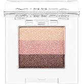 Yumuşak Dokulu, D&ouml;k&uuml;lme Yapmayan 3 Renkli G&ouml;z Farı Triple Shadow No.1 (Brownie Pink)