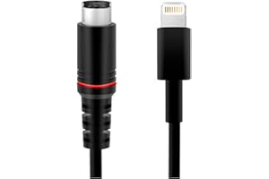 IK Multimedia - Cavo da Lightning a mini DIN con ricarica