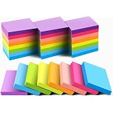 24 Pads Mini Sticky Notes 1.5 * 2 inch, Small self-Stick Notes,80 ...