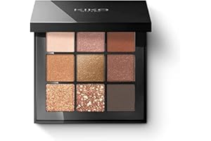 KIKO Milano Glamour Multi Finish Palette 02 | Palette De 9 Ombres À Paupières Aux Finis Variés