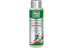 Allga San Mobil Frizione - Crema Riscaldante Muscoli Sportiva Professionale 250 ml Pomata Arnica per Massaggio Corpo, Schiena, Cervicale, Gambe, Ginocchia, Collo e Spalle con Oli Essenziali