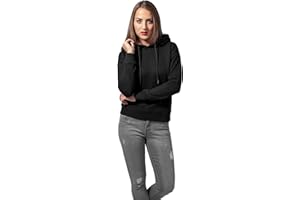 URBAN CLASSICS Felpa Donna con Cappuccio, Felpa Invernale a Manica Lunga, Maglione Caldo per Ragazza Disponibile in diversi Colori e Taglie XS - 5XL