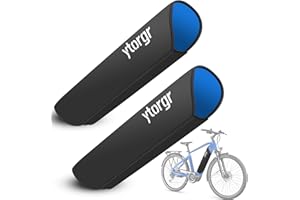 ytorgr 2 unidades de batería para bicicleta eléctrica, batería integrada para tubo de neopreno, protección de batería de 28 cm hasta 35 cm