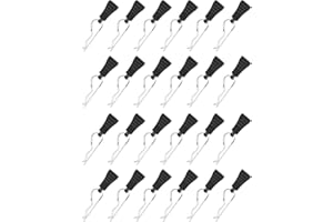 LEMLIN Lot de 24 clips de carrosserie RC avec languettes d'arrachage, clips de carrosserie RC pour télécommande 1/10 1/12 1/16