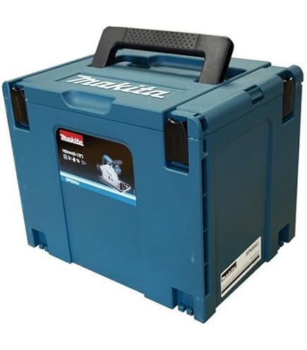 Makita MAKPAC Systemkoffer – 2er Set, Größe 3 (395x295x215 Mm), Robuste Transportkoffer