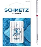 SCHMETZ Aiguilles Surjeteuse ELx705 5 Aiguilles - 2x 80/12 Et 3x 90/14 Pour Machines à Coudre