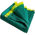 FREDDO-HDPE Fabric Solid Garden Shade Net Provide 50% Sun & UV Protection-Ideal for Garden/Farming/Agriculture/Fancing (10x10 Feet, Green) Pack of 1 Pc