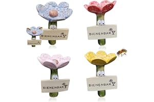 TWINSUN Bienentränke für Den Garten,Bienen Tränkestationen, Fascinating Drinkers for Wild Bees and Insects, Bienen Trinkbecher für Garten, Schmetterlings Tränkebecher