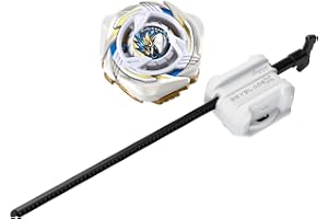 Beyblade X Glory Valkerion LF UX Infinity-startpaketset, Takara Tomy-snurra av attacktyp och avfyrare, stridssnurror, tävling